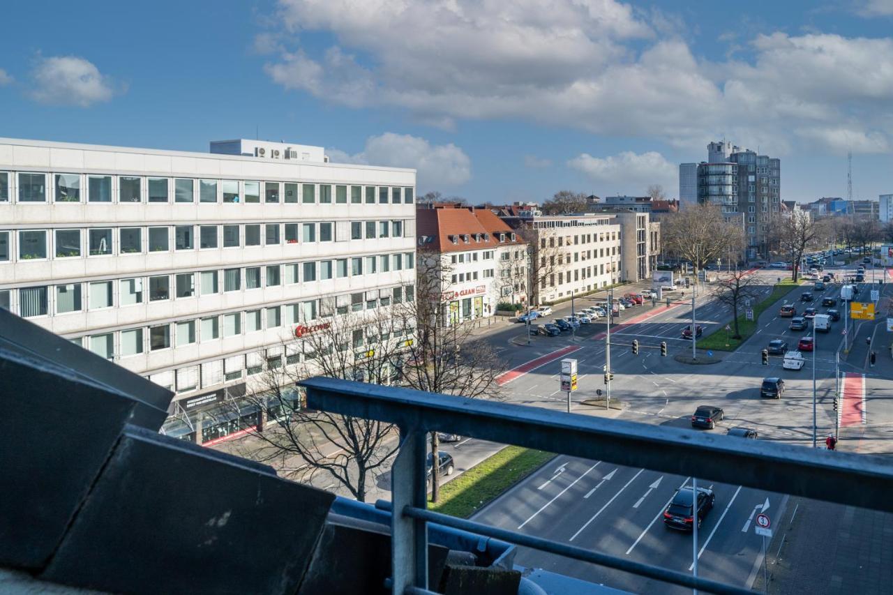 Stylisches Penthouse Zentral Tischfussball 100M2 Wii Hanôver Exterior foto